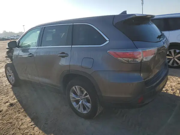 5TDZKRFH5GS122122 2016 TOYOTA HIGHLANDER - Image 2