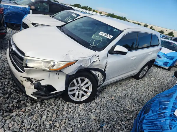 5TDZKRFH5GS166928 2016 TOYOTA HIGHLANDER - Image 1