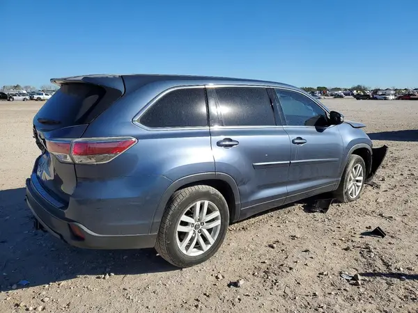 2016 TOYOTA HIGHLANDER COPART lot 73515235 auction photo 3