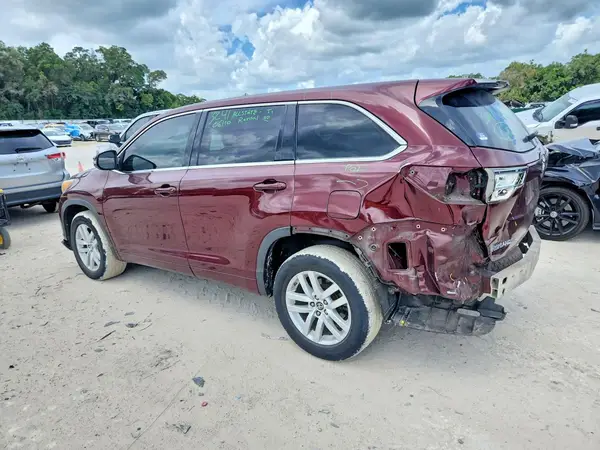 5TDZKRFH5GS174348 2016 TOYOTA HIGHLANDER - Image 2