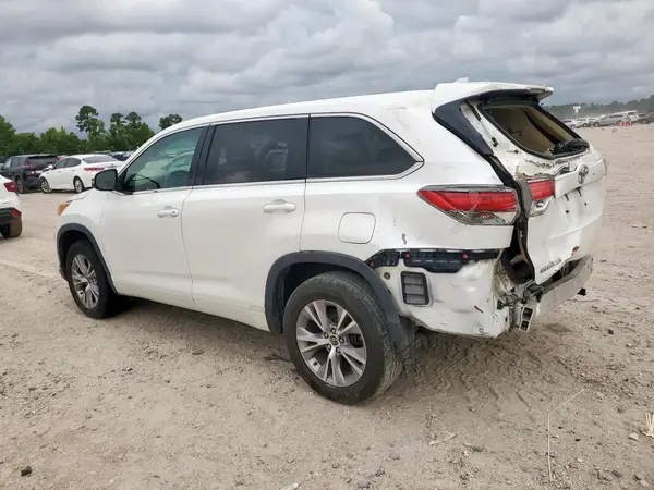 5TDZKRFH6GS126678 2016 TOYOTA HIGHLANDER - Image 2