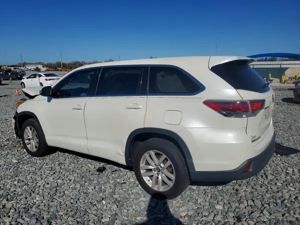 5TDZKRFH6GS170034 2016 TOYOTA HIGHLANDER - Image 2