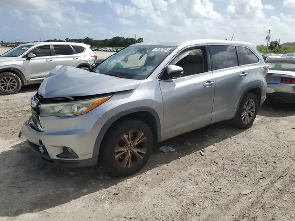 5TDZKRFH7GS157499 2016 TOYOTA HIGHLANDER - Image 1