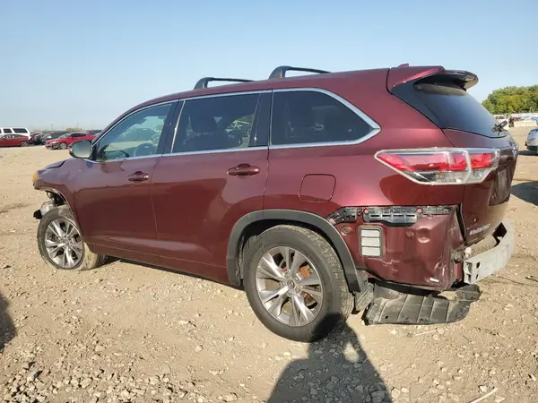 5TDZKRFH7GS175727 2016 TOYOTA HIGHLANDER - Image 2