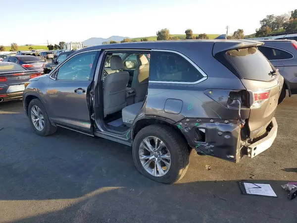 5TDZKRFH7GS177316 2016 TOYOTA HIGHLANDER - Image 2