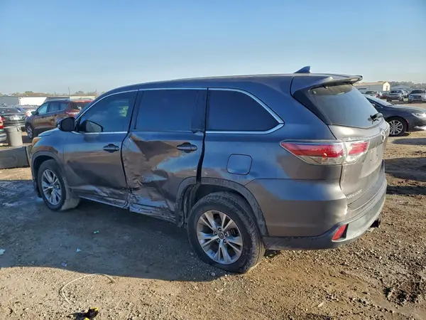 5TDZKRFH7GS183729 2016 TOYOTA HIGHLANDER - Image 2
