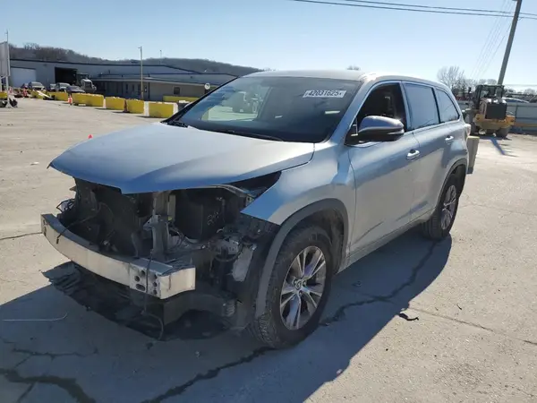 5TDZKRFH8GS127637 2016 TOYOTA HIGHLANDER - Image 1