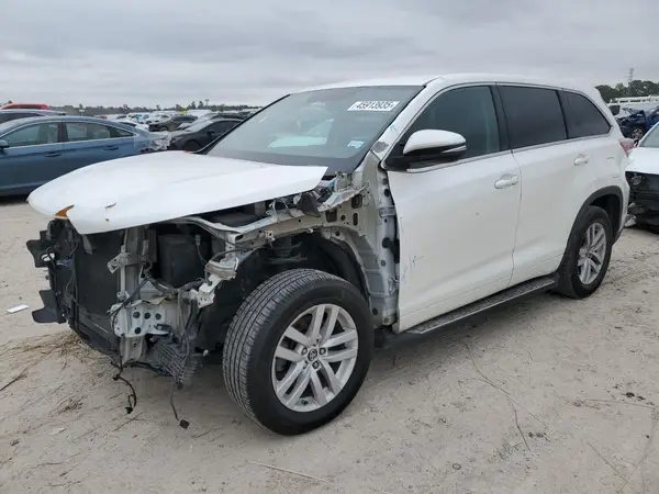 5TDZKRFH8GS130618 2016 TOYOTA HIGHLANDER - Image 1