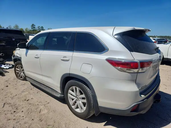 5TDZKRFH8GS140484 2016 TOYOTA HIGHLANDER - Image 2