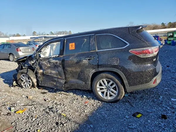 5TDZKRFH8GS153851 2016 TOYOTA HIGHLANDER - Image 2