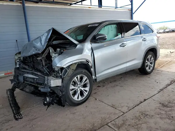 5TDZKRFH9GS124343 2016 TOYOTA HIGHLANDER - Image 1