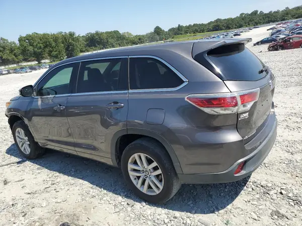 5TDZKRFH9GS185000 2016 TOYOTA HIGHLANDER - Image 2