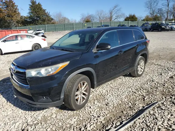 5TDZKRFHXGS133598 2016 TOYOTA HIGHLANDER - Image 1