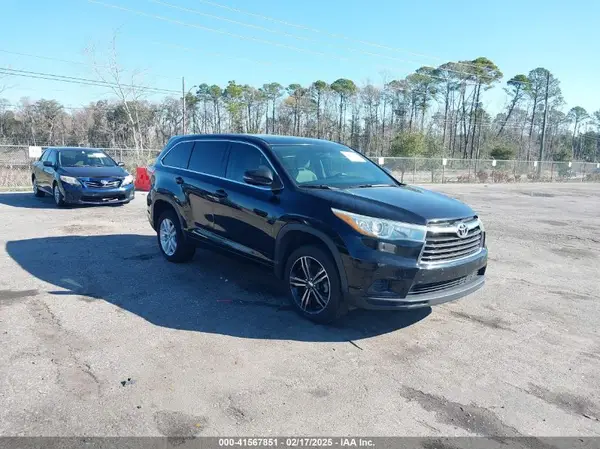 5TDZKRFHXGS135786 2016 TOYOTA HIGHLANDER - Image 1