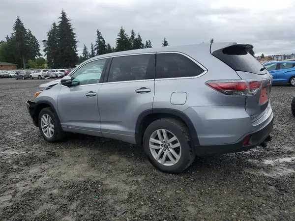 5TDZKRFHXGS180405 2016 TOYOTA HIGHLANDER - Image 2