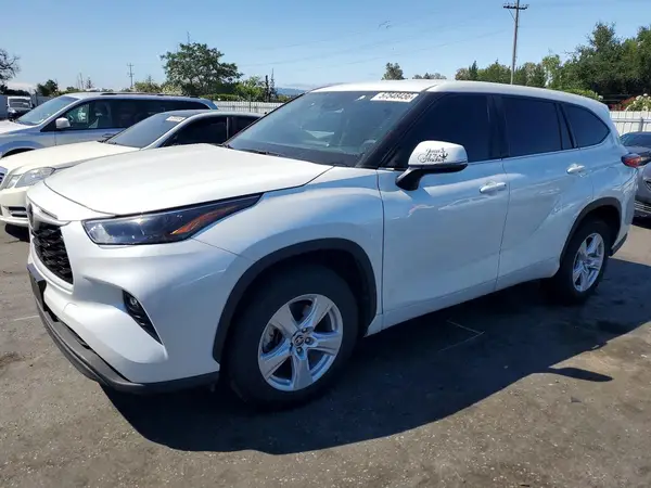 5TDZZRAH2NS123261 2022 TOYOTA HIGHLANDER - Image 1