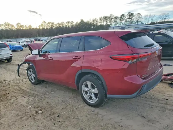 5TDZZRAH3NS102287 2022 TOYOTA HIGHLANDER - Image 2