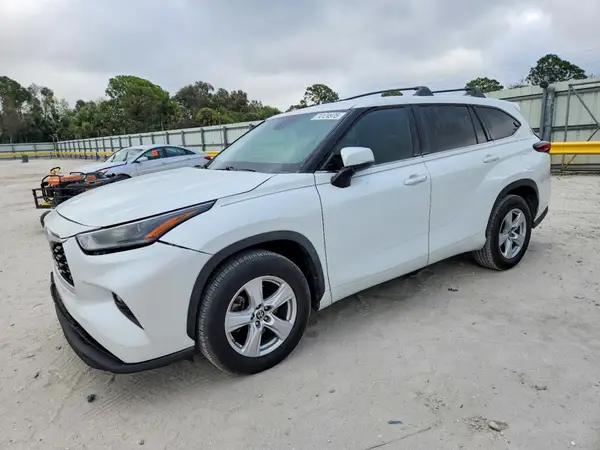 5TDZZRAH7NS542187 2022 TOYOTA HIGHLANDER - Image 1