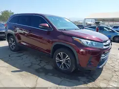 5TDZZRFH1KS349683 2019 TOYOTA HIGHLANDER