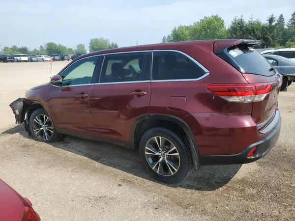 5TDZZRFH2KS296654 2019 TOYOTA HIGHLANDER - Image 2