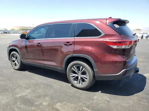 5TDZZRFH2KS337686 2019 TOYOTA HIGHLANDER - Image 2