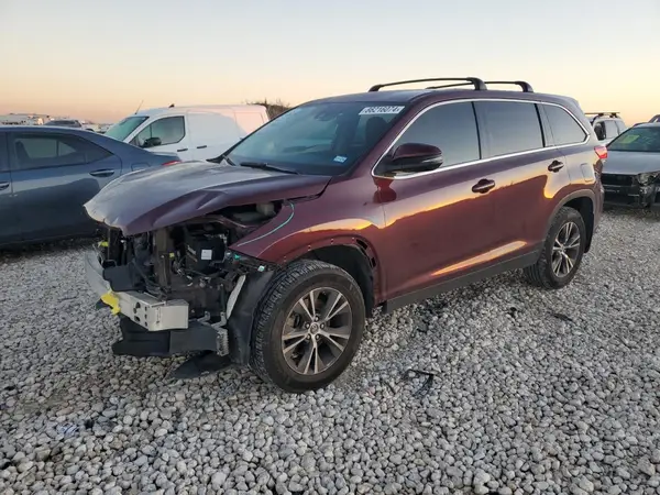 5TDZZRFH3KS293312 2019 TOYOTA HIGHLANDER - Image 1