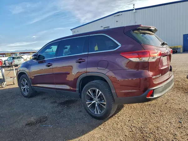 5TDZZRFH3KS351869 2019 TOYOTA HIGHLANDER - Image 2