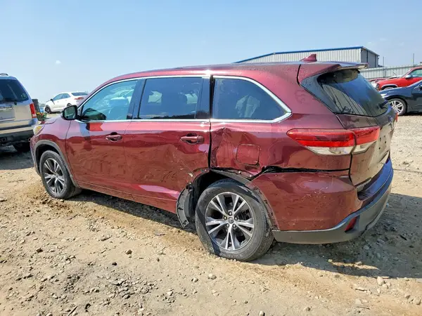 5TDZZRFH6HS207869 2017 TOYOTA HIGHLANDER - Image 2