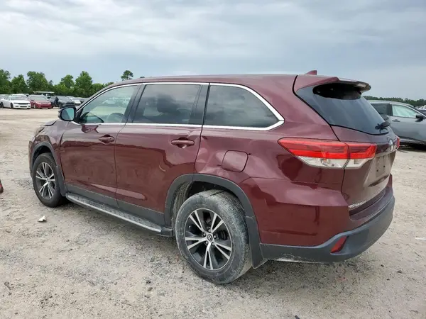 5TDZZRFH6KS302181 2019 TOYOTA HIGHLANDER - Image 2