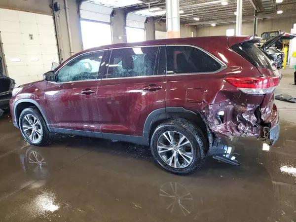 5TDZZRFH6KS314931 2019 TOYOTA HIGHLANDER - Image 2