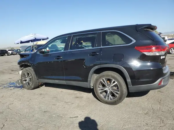 5TDZZRFH7KS344066 2019 TOYOTA HIGHLANDER - Image 2