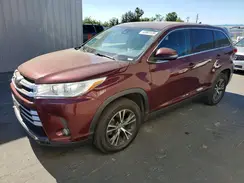 5TDZZRFH8KS331343 2019 TOYOTA HIGHLANDER