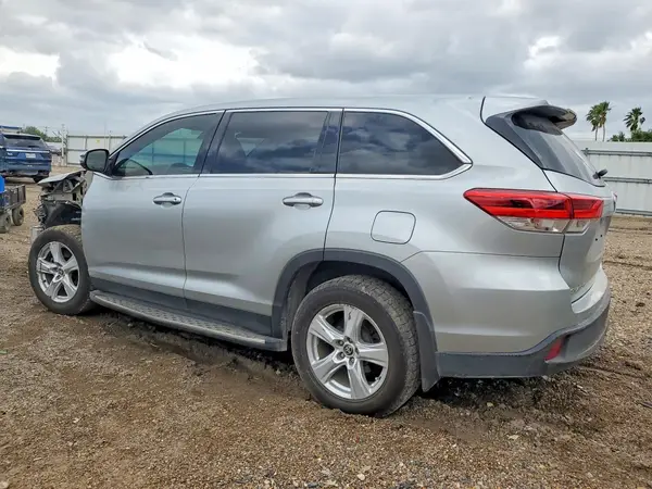 5TDZZRFH8KS338616 2019 TOYOTA HIGHLANDER - Image 2