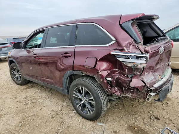 5TDZZRFH8KS348711 2019 TOYOTA HIGHLANDER - Image 2
