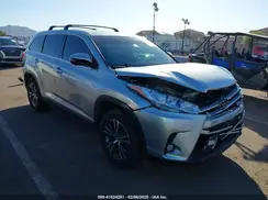 5TDZZRFH8KS359451 2019 TOYOTA HIGHLANDER