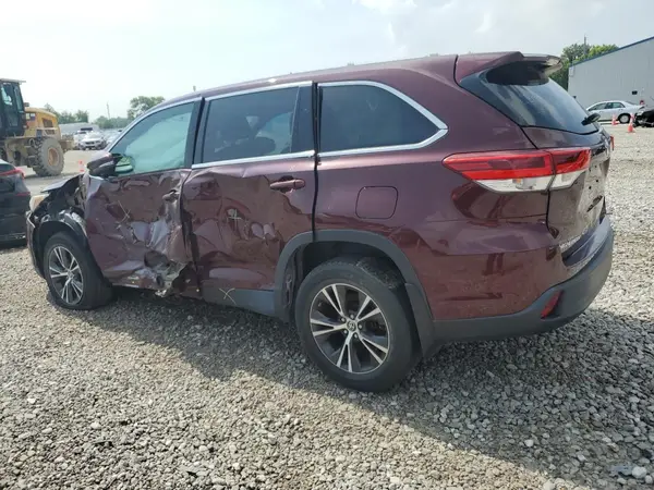 5TDZZRFH8KS370384 2019 TOYOTA HIGHLANDER - Image 2
