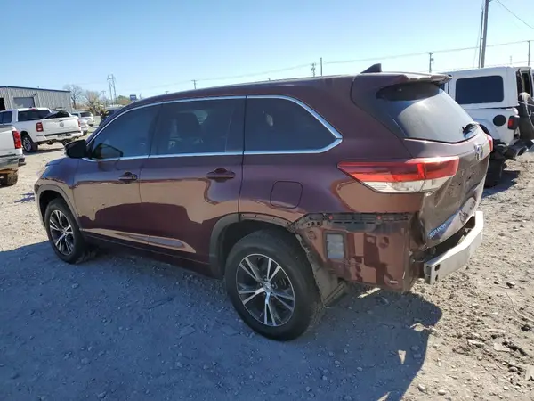 5TDZZRFH9HS214766 2017 TOYOTA HIGHLANDER - Image 2