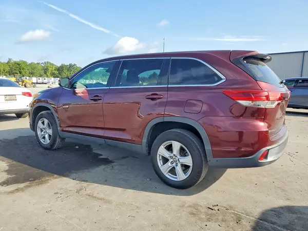 5TDZZRFH9KS296411 2019 TOYOTA HIGHLANDER - Image 2