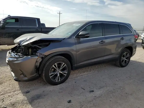 5TDZZRFH9KS319282 2019 TOYOTA HIGHLANDER - Image 1