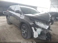 5TDZZRFH9KS341265 2019 TOYOTA HIGHLANDER