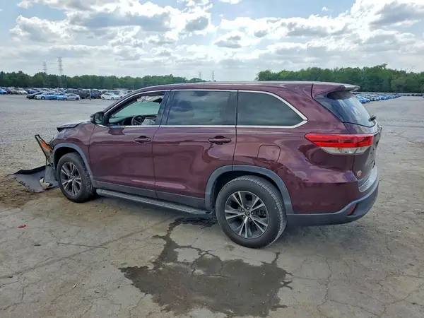 5TDZZRFH9KS344098 2019 TOYOTA HIGHLANDER - Image 2