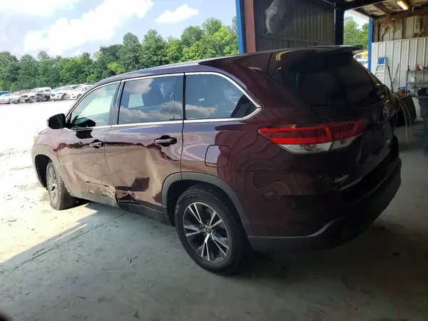 5TDZZRFHXKS308162 2019 TOYOTA HIGHLANDER - Image 2
