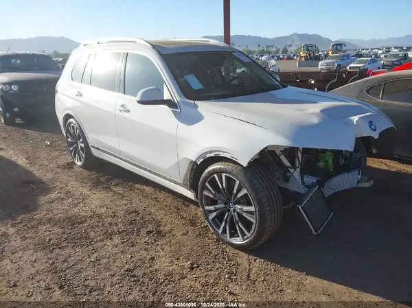 5UX33EM03S9X67382 VIN - 2025 BMW X7 M60I GREY 4.4L V-8 DI, DOHC