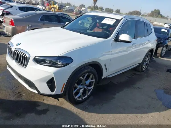 5UX43DP02N9K79846 2022 BMW X3 - Image 2