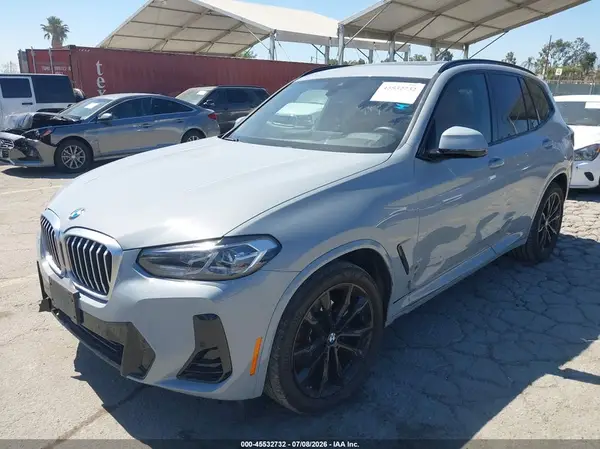5UX53DP00N9K09413 2022 BMW X3 - Image 2