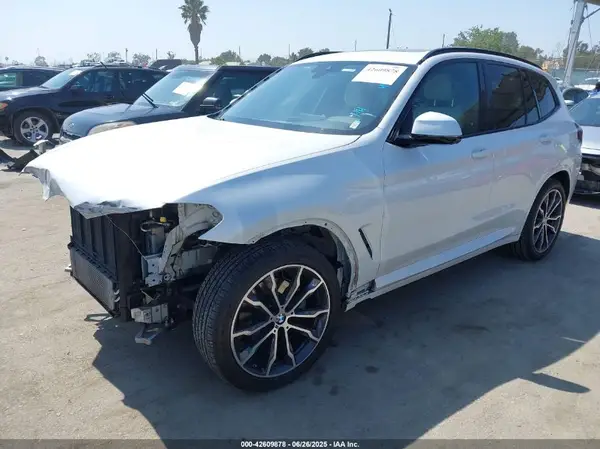 5UX53DP00N9L16350 2022 BMW X3 - Image 2