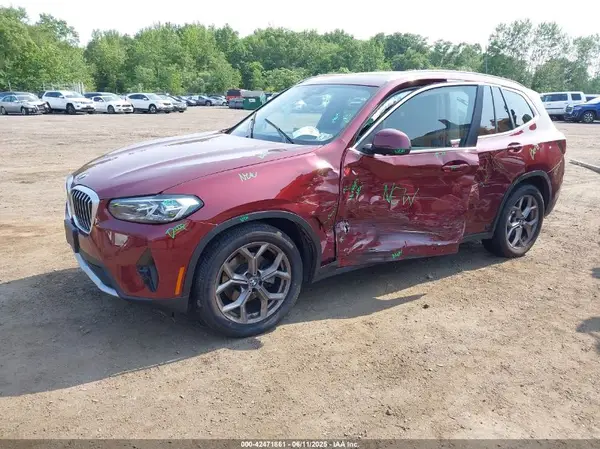 5UX53DP00N9N10618 2022 BMW X3 - Image 2