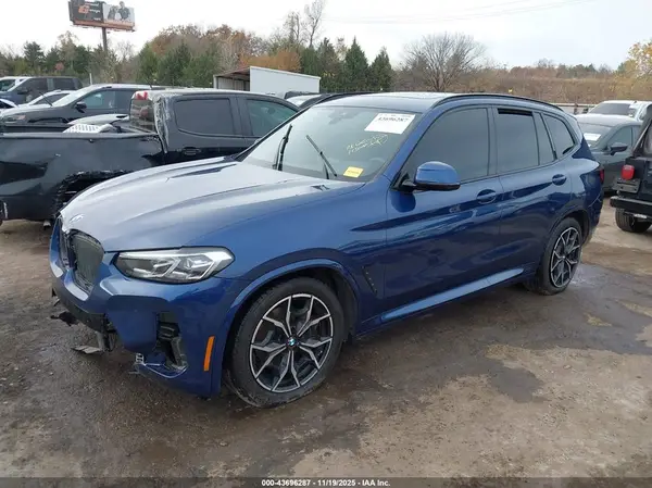 5UX53DP01N9M44080 2022 BMW X3 - Image 2
