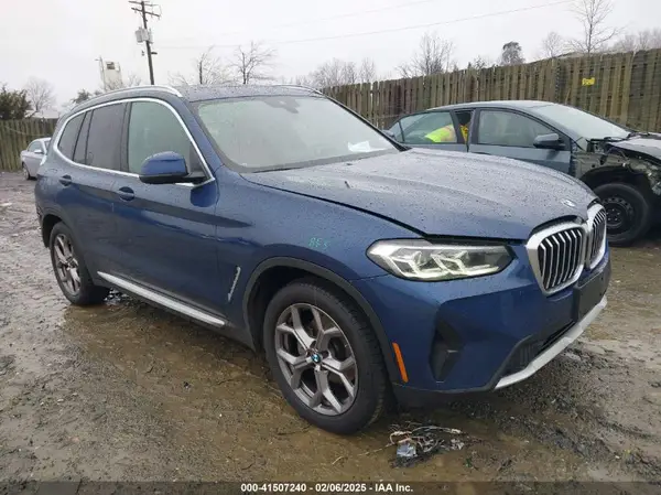 5UX53DP02N9K93508 2022 BMW X3 - Image 1