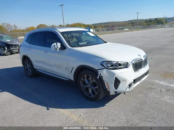 5UX53DP0XN9K58733 2022 BMW X3 - Image 1